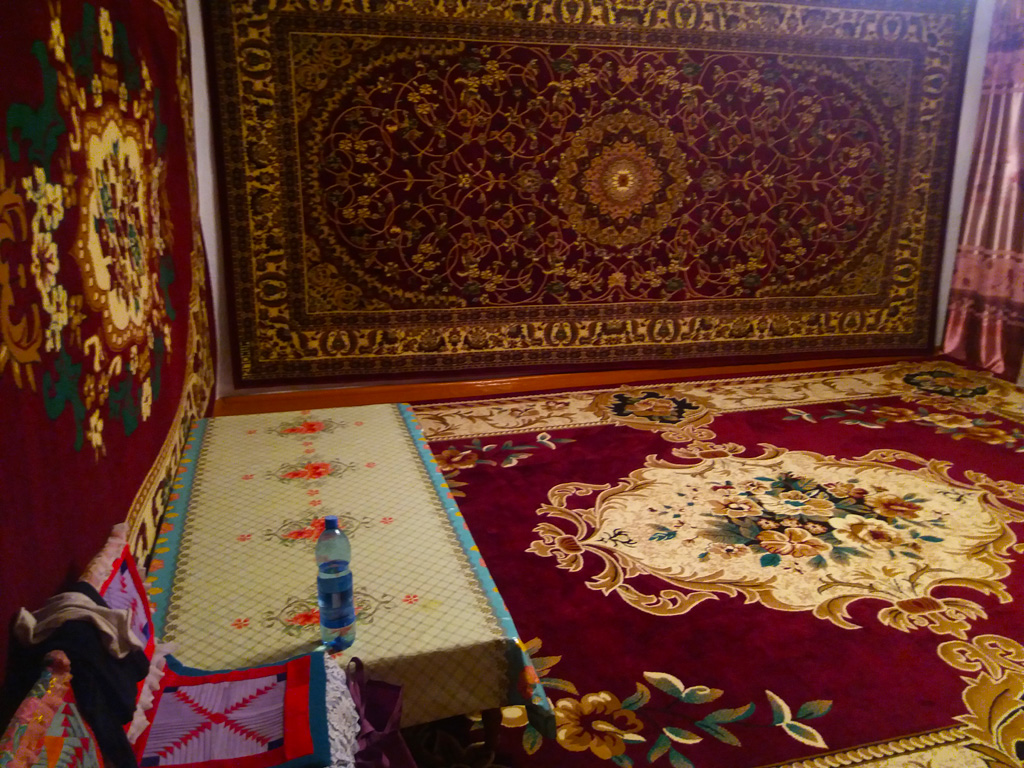 Гостинная в доме кыргызов